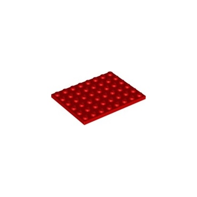 3036 Red Plate 6 x 8