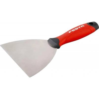 Špachtle nerez s gumovou ručkou Festa – 120 mm