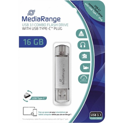 MediaRange Kombo-Speicherstick 16GB MR935