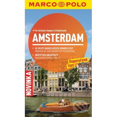 AMSTERDAM PRŮVODCE SE SKLÁDACÍ MAPOU A CITY ATLASEM MP