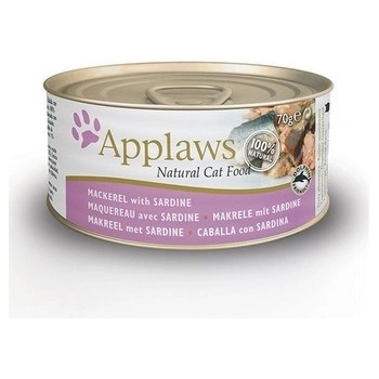 Applaws Makrela so sardinkami 6 x 156 g