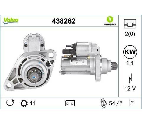 Startér VALEO 438262