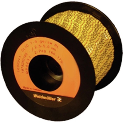 Systém kódování kabelů Weidmüller CLI C 1-9 GE/SW 440-459 2-PAG RL (1878260440)