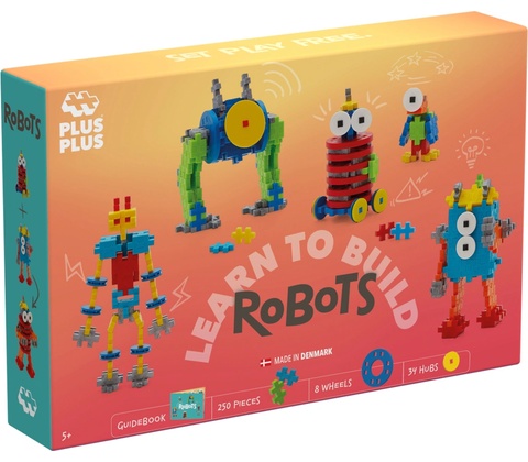 Plus-Plus sa stavať Roboti