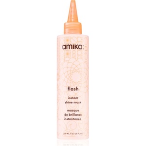 amika Flash Instant Shine Mask хидратираща маска за коса за блясък и мекота на косата 200ml