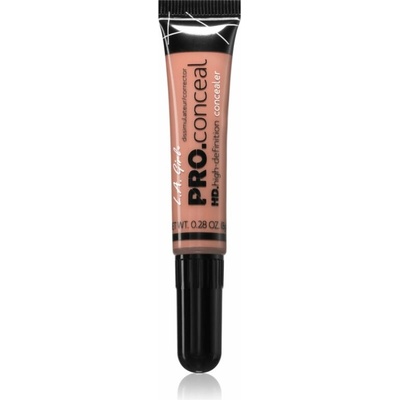 L,A, Girl Cosmetics HD Pro, Conceal tekutý korektor Peach 8 g