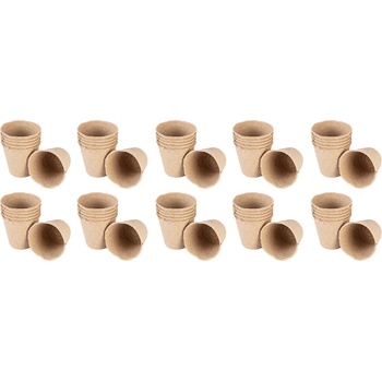 VERTO Rašelinové semenáčiky: 8 x 8 x 7,8 cm, 60 kusov 15G463