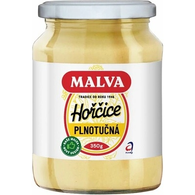 Malva Hořčice plnotučná 350g