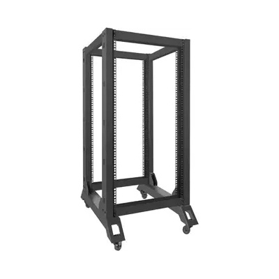 Lanberg Комуникационен шкаф, Lanberg open rack 22U 600x800, black (OR01-6822-B)