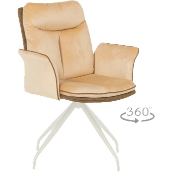 Carmen Трапезен стол marlow 1 - сахара bf 2 (3532396)