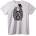 NOONEBRAND Тениска Воински череп - 2XL, White