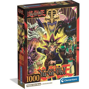 Clementoni - Puzzle Anime: Yu-Gi-Oh! - 1 000 piese