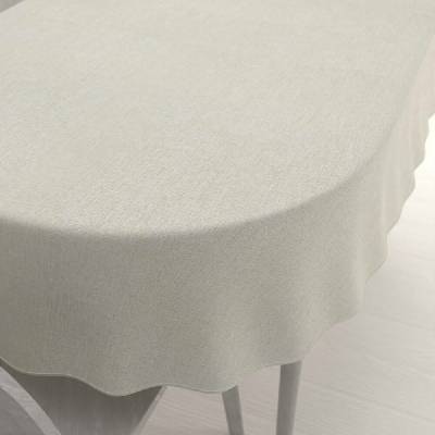 Biante oválný ubrus BKW-207 Pískový žíhaný 130x220 cm
