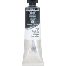 Senndelier Rive Gauche olejová farba 759 mars black 40 ml
