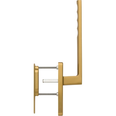 HOPPE Sada HS kľučka Toulon s mušľou, bronz F4, 10x73mm, dvere 75-80mm