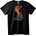 NOONEBRAND Тениска момиче от града със слушалки - 2XL, Black