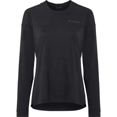 Vaude Дамска фланелка с дълъг ръкав за колоездене Vaude Women's Moab L/S Pro Shirt Cycling jersey - Black - размер 44 (EU) (156-1883-0515)
