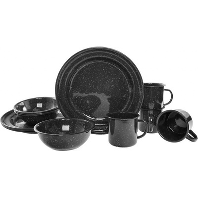 Mil-Tec nádobí Western smaltové set 12 ks – Zboží Dáma