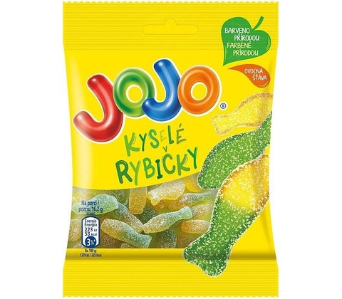 Jojo Kyslé rybičky 80 g