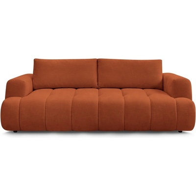 Bobochic Сгъваем/с място за съхранение диван в тухлен цвят 251 cm Fuji - Bobochic Paris (106537)