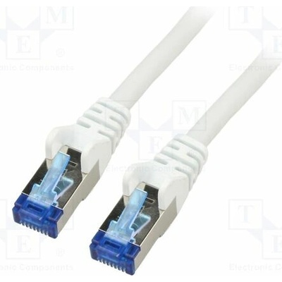 Goobay 79360 Patch S/FTP Kat: 6a RJ45 vidlice z obou stran lanko Cu