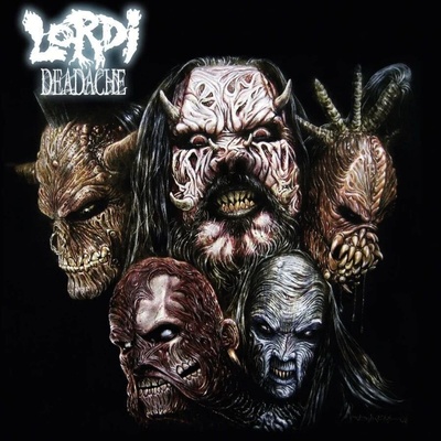 Lordi - Deadache (Blue & White Marbled Coloured) (180 g) (Gatefold Sleeve) (LP) (8719262026254)