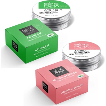 Benepura Сет "мехлеми с билки за ставни болки, мускулни болки и синини 2