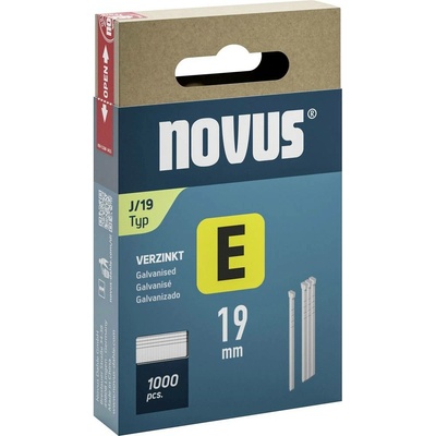 Klince E typ J 19mm 1000 ks Novus Tools 044-0090