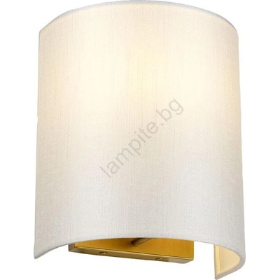 Elstead Lighting DL-COOPER-S-IV-AB - Стенно осветително тяло COOPER 1xE27/60W/230V златисто (ED0995)