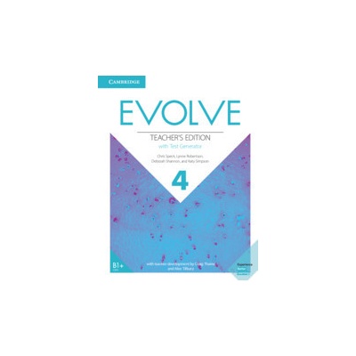 Evolve Level 4 Teacher's Edition with Test Generator