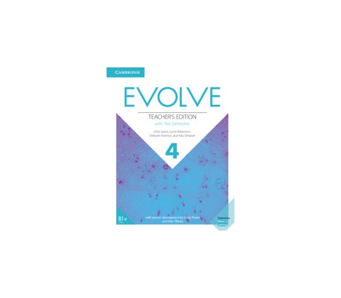 Evolve Level 4 Teacher's Edition with Test Generator
