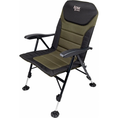 Zfish Kreslo skladacie Deluxe Chair - olivové