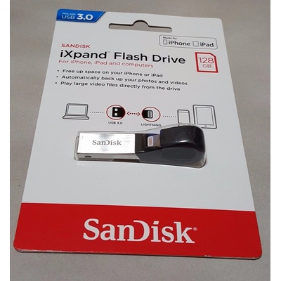 SanDisk iXpand Flash Drive 128GB V2 SDIX30C-128G-GN6NE