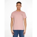 Tommy Jeans pánské růžové polo tričko TH9
