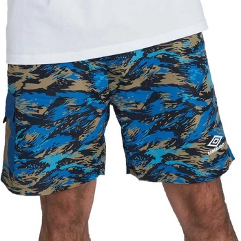 Umbro Бански гащета Umbro Resort Beach swimming shorts - Blue (Black / Scuba)