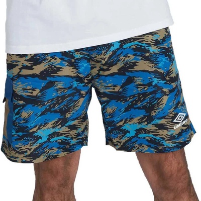 Umbro Бански гащета Umbro Resort Beach swimming shorts - Blue (Black / Scuba)