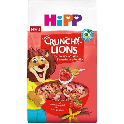 Hipp Био хрупкаво мюсли ягода и ванилия 300г 36м+