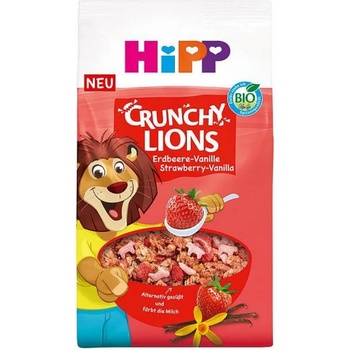 Hipp Био хрупкаво мюсли ягода и ванилия 300г 36м+