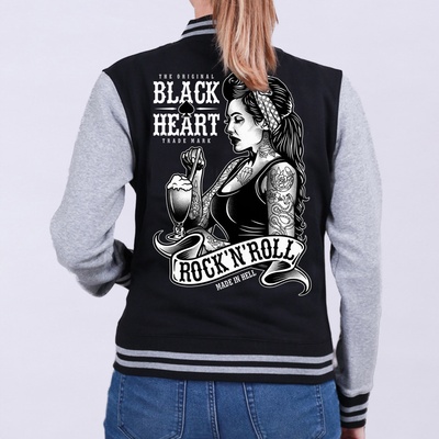 Black Heart PIN UP SHAKE BS Černá