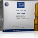 Martiderm Platinum Night Renew Ampule pro noční péči o pleť s kyselinou hyaluronovou 10 x 2 ml