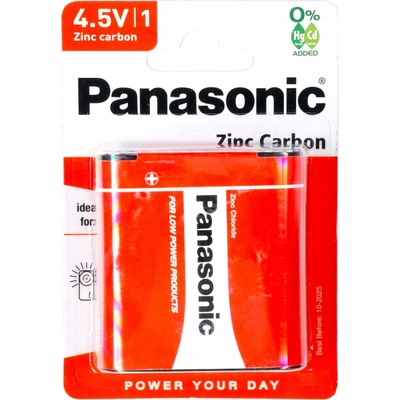 PANASONIC Red Zinc 4,5V 1ks 00153699