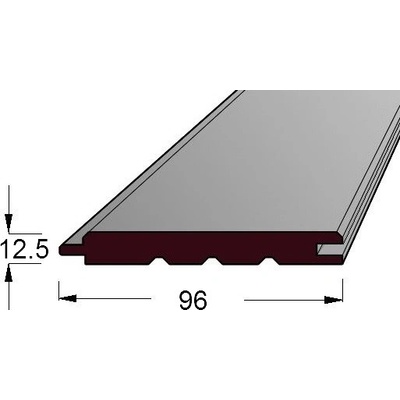 Dřevěná palubka - PAL 9612 SM /400