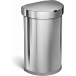 simplehuman - Безконтактна кошница с датчик за движение, 45 л, матирана неръждаема стомана ST2009 (ST2009)