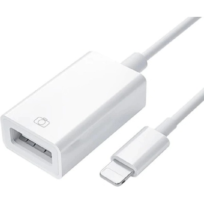 Yesido Адаптер Yesido - GS10, Lightning/USB-A, 0.13 m, бял (KF234466)