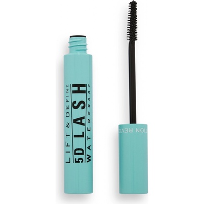 Makeup Revolution London 5D Lash Waterproof Extreme Extension Mascara riasenka Super Black 14 ml