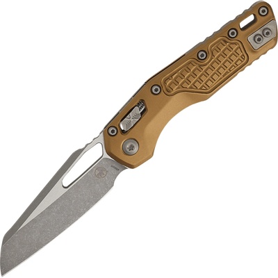 ! Microtech MSI S/E APOCALYPTIC STANDARD FRAG ALUMINIUM TAN 210-10APFRTA