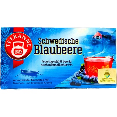 TEEKANNE SCHWEDISCHE BLAUBEERE borůvkový čaj 20 x 2,25 g