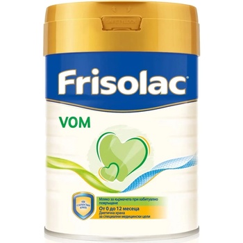 Frisolac Мляко за кърмачета при хабитуално повръщане Frisolac - Vom, 400 g (8716200728539)