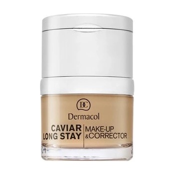 Dermacol Caviar Long Stay make-up & korektor 1.5 Sand 30 ml