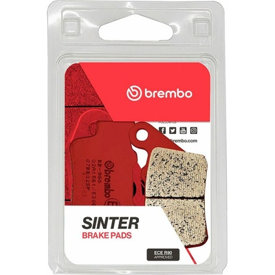 Sada brzdových destiček, kotoučová brzda BREMBO 07BB02SP